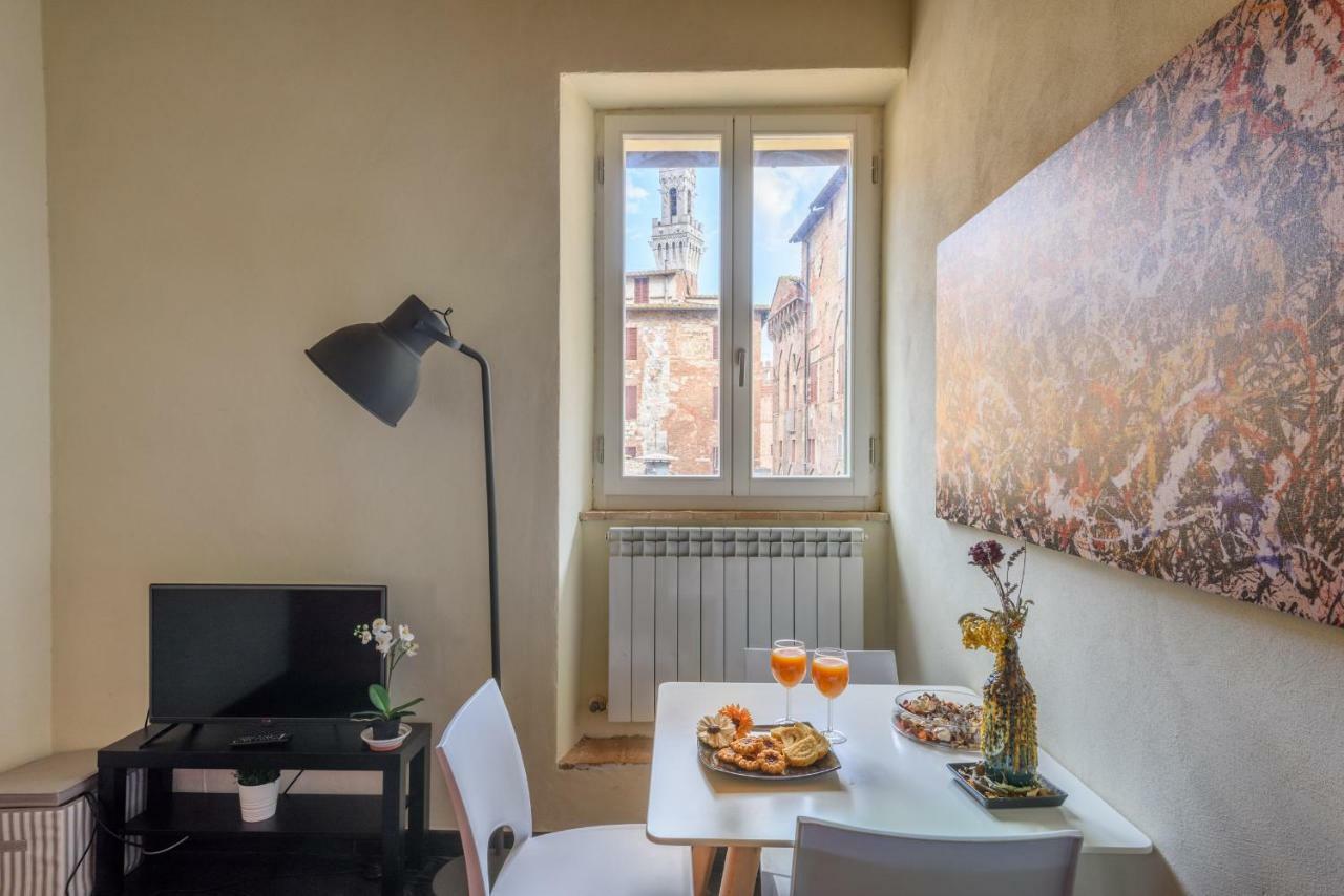 Selva Loft Torre Del Mangia Bright View Wi Fi, Air Conditioning Siena Bagian luar foto