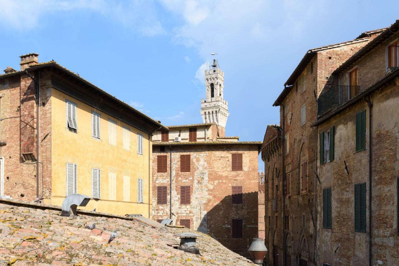 Selva Loft Torre Del Mangia Bright View Wi Fi, Air Conditioning Siena Bagian luar foto