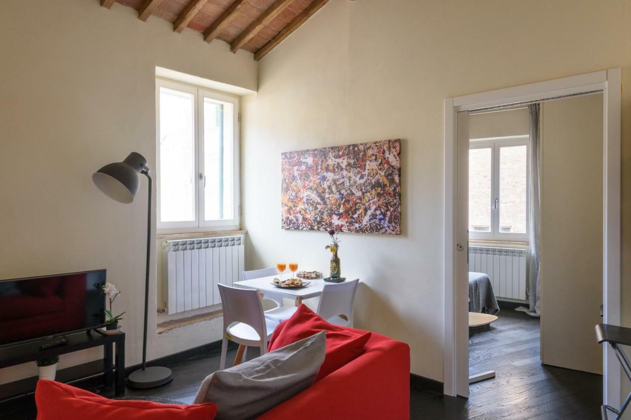 Selva Loft Torre Del Mangia Bright View Wi Fi, Air Conditioning Siena Bagian luar foto
